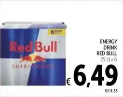 Spazio Conad Energy drink RED BULL offerta
