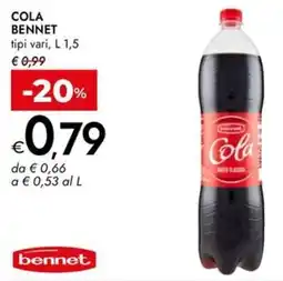 Bennet Cola BENNET offerta