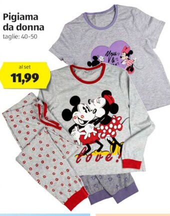 ALDI Pigiama da donna offerta
