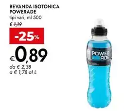 Bennet Bevanda isotonica POWERADE offerta