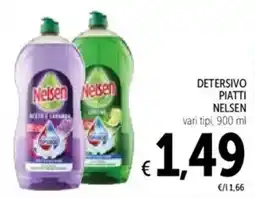 Spazio Conad Detersivo piatti NELSEN offerta