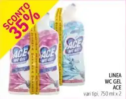 Spazio Conad Linea wc gel ACE offerta