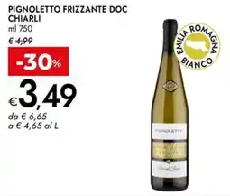 Bennet Pignoletto frizzante doc chiarli offerta