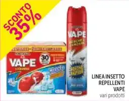 Spazio Conad Linea insetto repellenti VAPE offerta