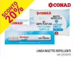 Spazio Conad Conad linea insetto repellenti offerta