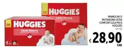 Spazio Conad Pannolini o mutandina ultra comfort giga pack HUGGIES offerta