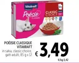 Spazio Conad Poésie classique VITAKRAFT offerta