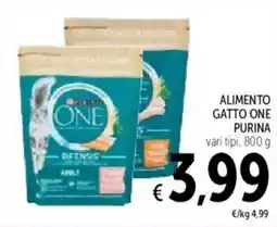 Spazio Conad Alimento gatto ONE PURINA offerta