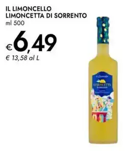 Bennet Il limoncello limoncetta di sorrento offerta