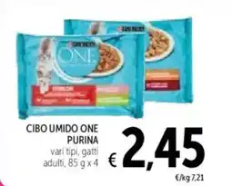 Spazio Conad Cibo umido one PURINA offerta