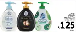 Spazio Conad Sapone liquido FRESH&CLEAN offerta