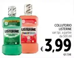 Spazio Conad Collutorio LISTERINE offerta