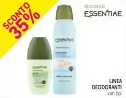 Spazio Conad Conad linea deodoranti offerta