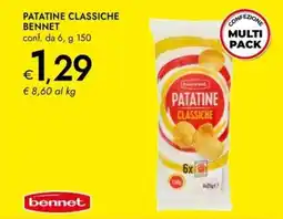 Bennet Patatine classiche BENNET offerta