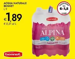 Bennet Acqua naturale BENNET offerta