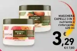 Spazio Conad Maschera capelli 3 in 1 offerta