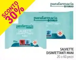 Spazio Conad Parafarmacia salviette desinfettanti man offerta