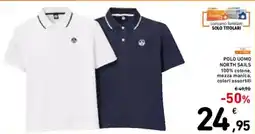 Spazio Conad Polo uomo NORTH SAILS offerta