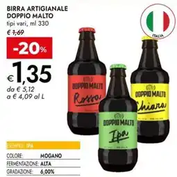 Bennet Birra artigianale doppio malto offerta