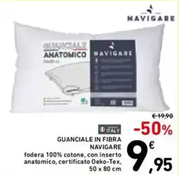 Spazio Conad Guanciale in fibra NAVIGARE offerta