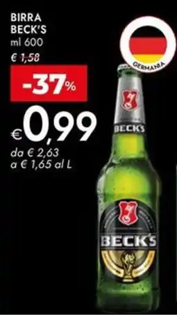 Bennet Birra BECK'S offerta