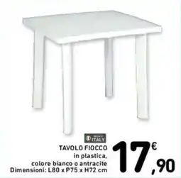 Spazio Conad Tavolo fiocco offerta