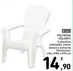 Spazio Conad Poltrona dolomiti offerta