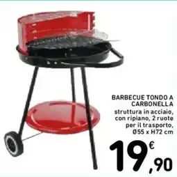 Spazio Conad Barbecue tondo a carbonella offerta