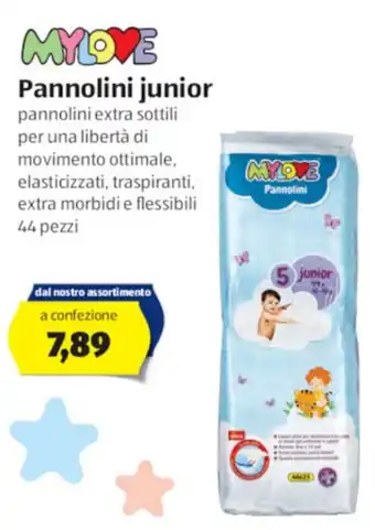 My Love Pannolini Junior 44 pezzi