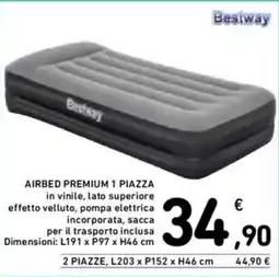 Spazio Conad Bestway airbed premium 1 piazza offerta