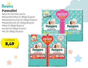 ALDI Pampers Pannolini offerta