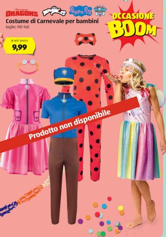 ALDI Costume di Carnevale per Bambini offerta