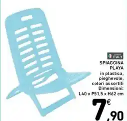 Spazio Conad Italy spiaggina playa offerta