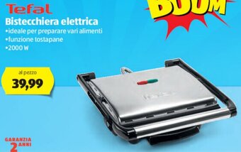ALDI Tefal Bistecchiera elettrica offerta