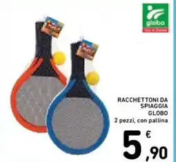 Spazio Conad Racchettoni da spiaggia GLOBO offerta