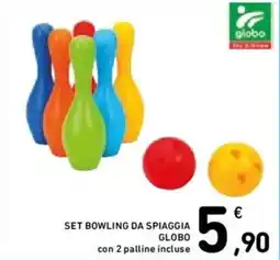 Spazio Conad Set bowling da spiaggia GLOBO offerta