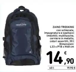 Spazio Conad Zaino trekking offerta
