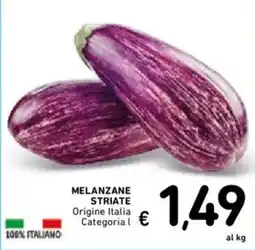 Spazio Conad Melanzane striate offerta