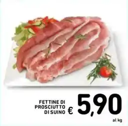 Spazio Conad Fettine di prosciutto di suino offerta