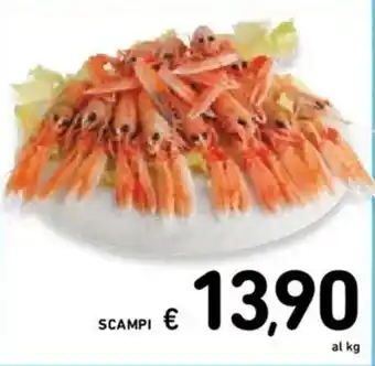 Spazio Conad Scampi offerta