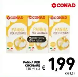 Spazio Conad Panna pen cucinare offerta