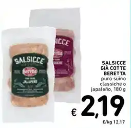 Spazio Conad Salsicce già cotte BERETTA offerta