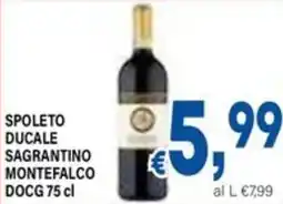 DEM Spoleto ducale sagrantino montefalco docg offerta