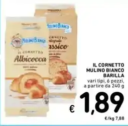 Spazio Conad Il cornetto mulino bianco BARILLA offerta