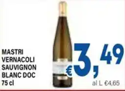 DEM Mastri vernacoli sauvignon blanc doc offerta