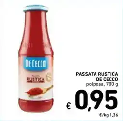 Spazio Conad Passata rustica DE CECCO offerta