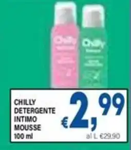 DEM Chilly detergente intimo mousse offerta