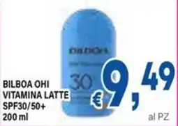 DEM Bilboa ohi vitamina latte spf30/50+ offerta