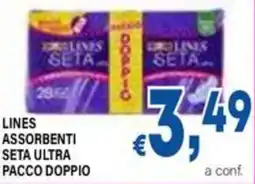DEM Lines assorbenti seta ultra pacco doppio offerta