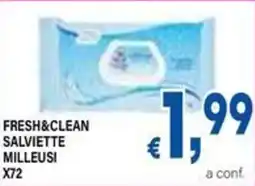 DEM Fresh&clean salviette milleusi offerta